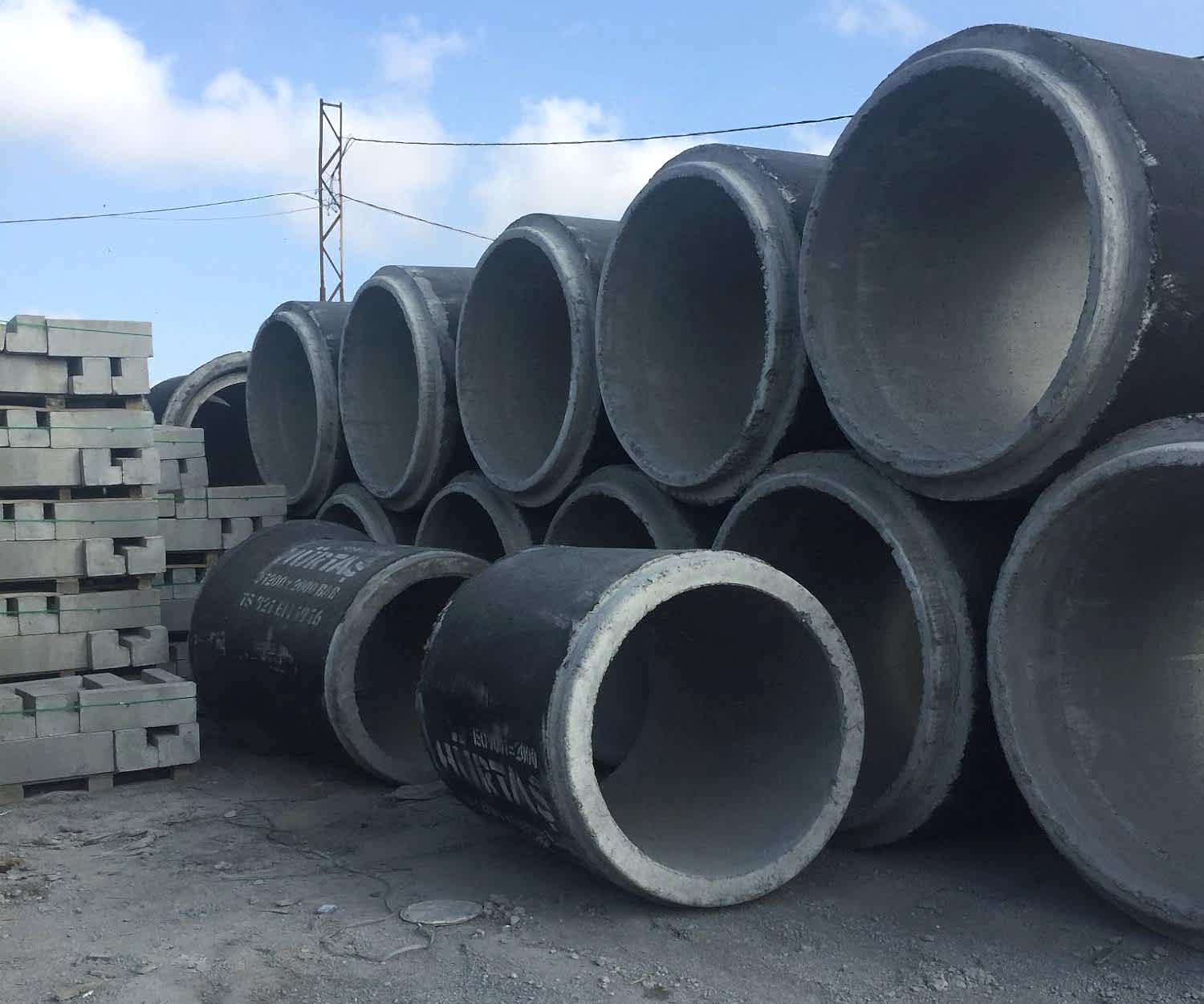 1600 lük betonarme boru